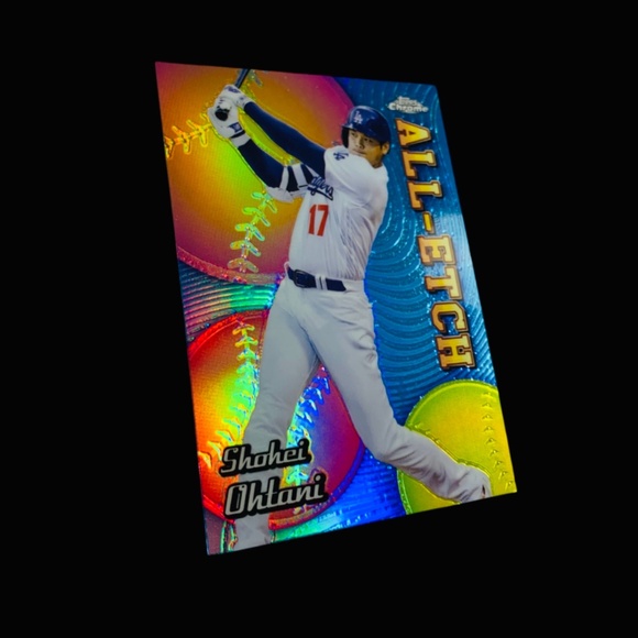 🔥⚾️SHOHEI OHTANI BASEBALL CARD - LOS ANGELES DODGERS - Picture 3 of 4